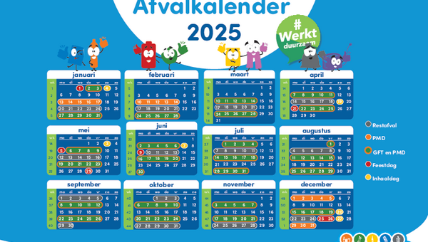 Afvalkalenders 2025